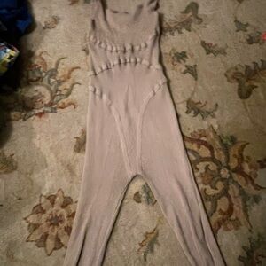 Daisy Tan Jumpsuit Sleek Full-Body Design